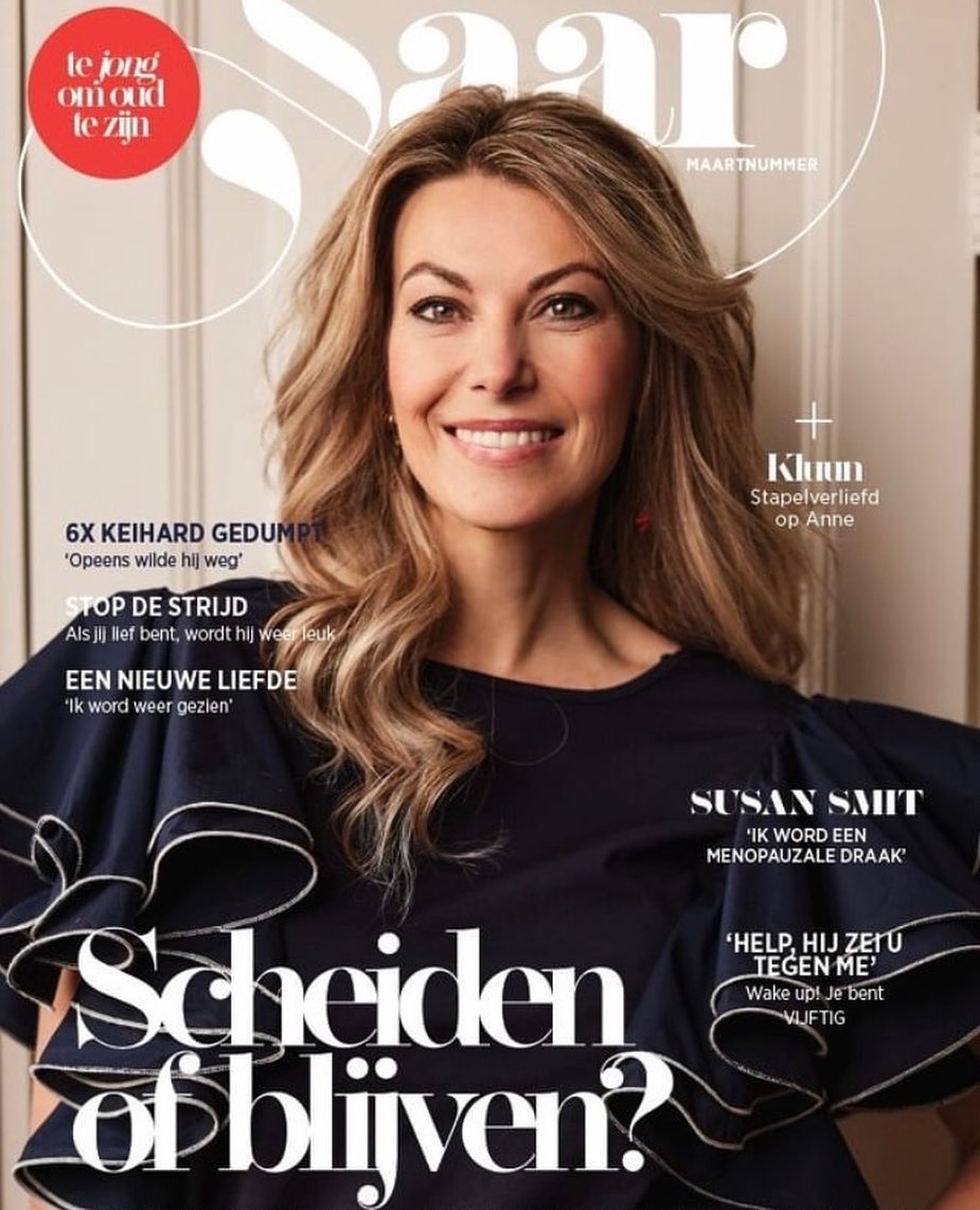 Susan Smit voor Saar magazine